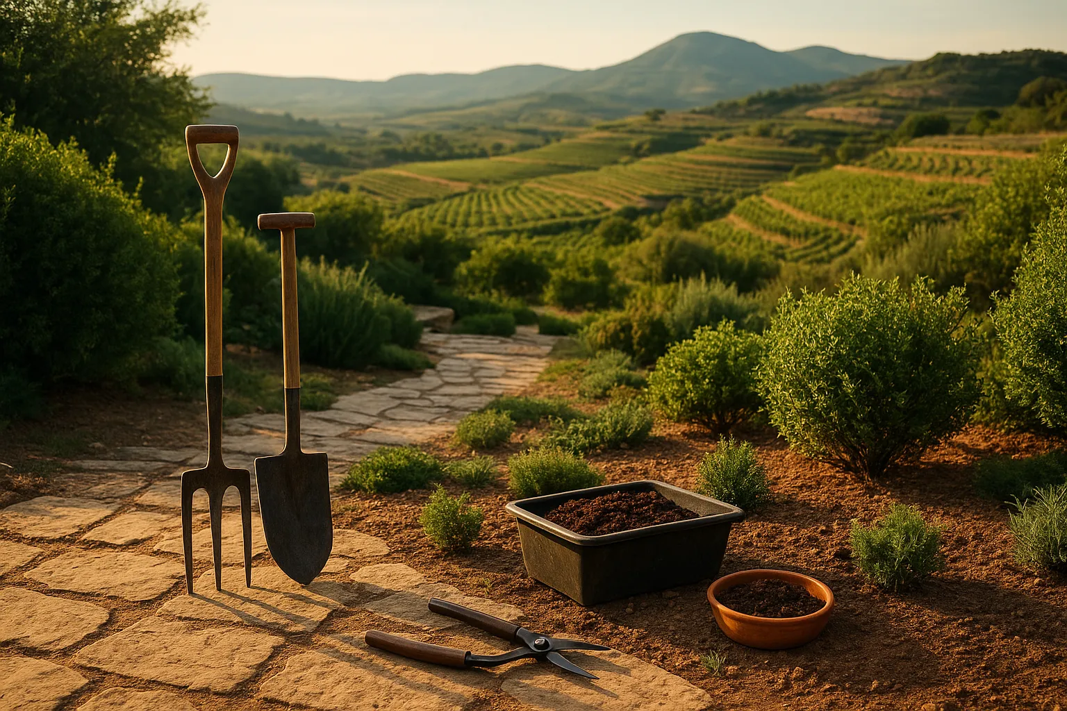 The Green Peak Landscapes team in La Rioja