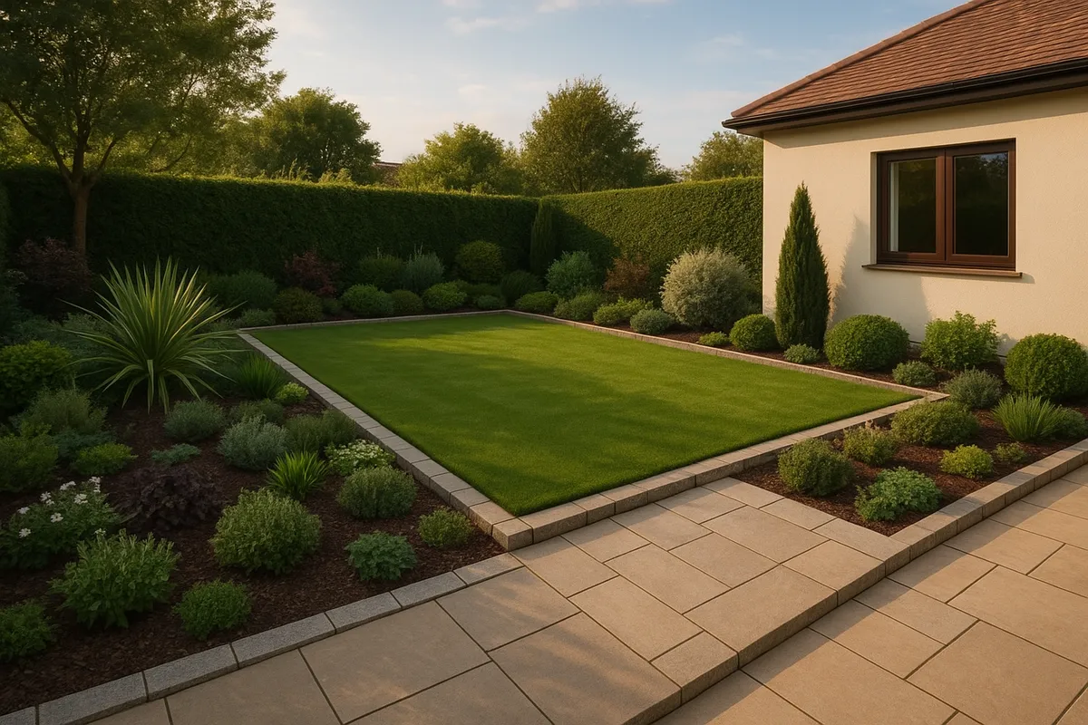 Garden design & construction, Logroño — after — after