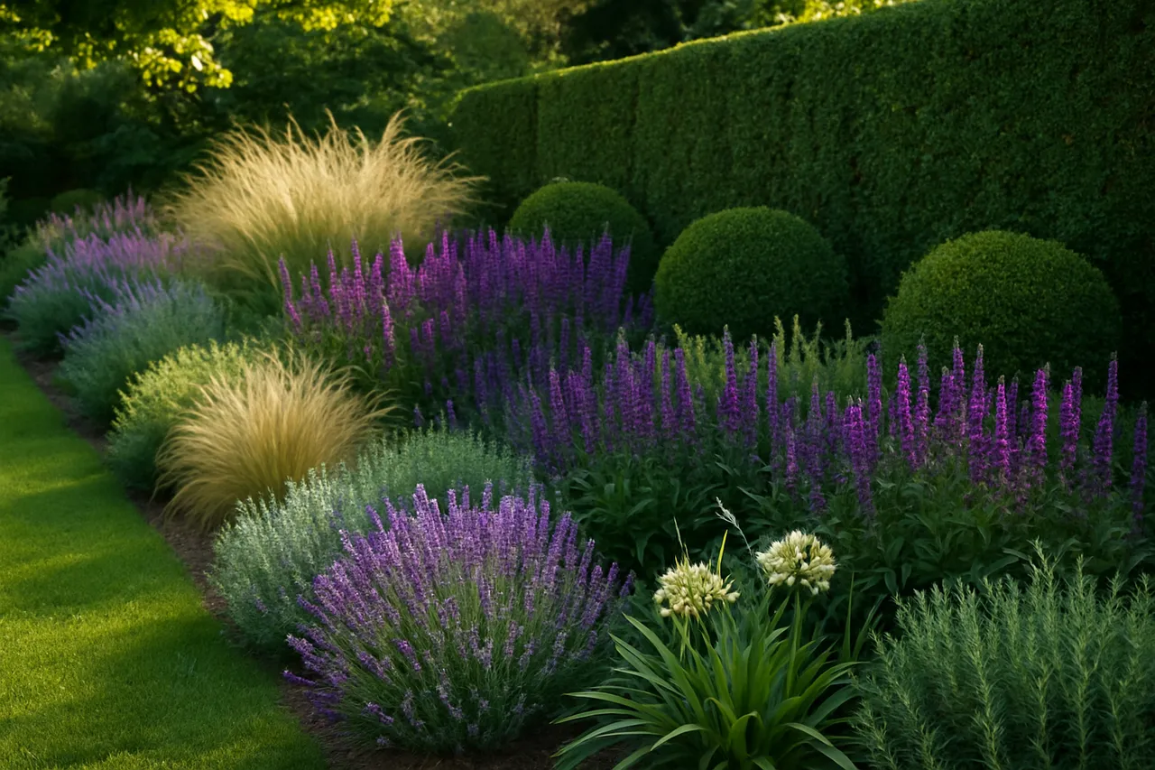 Planting borders in an established garden, Logroño